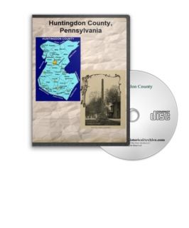 Huntingdon County Pennsylvania PA History Culture Genealogy 10 Books