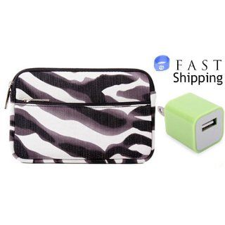 Visual Land Prestige 7 Tablet Zebra Maze Neoprene Sleeve