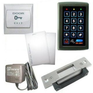 RFID Backlit Weatherproof Keypad with Heavy Duty Electric