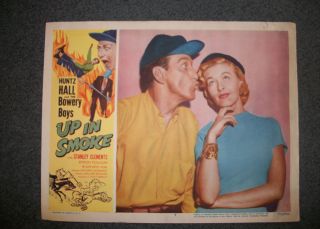 UP IN SMOKE HUNTZ HALL AND THE BOWERY BOYS & STANLEY CLEMENTS MOVIE