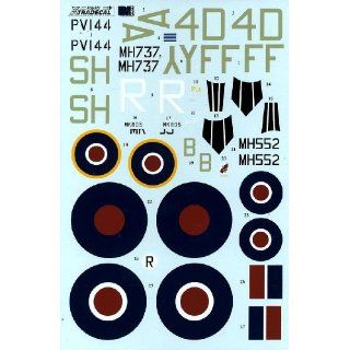  64, 73, 74, 132 Squadrons (1/32 decals, XtraDecal 32020) Toys & Games