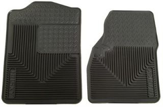 Husky Heavy Duty Front Seat Floor Liners Mats Custom Fit Black 51041