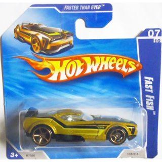2010 Hot Wheels Gold FAST FISH #133/214, Faster Than Ever