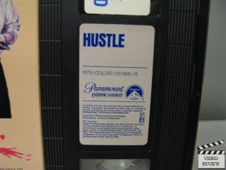Hustle VHS Burt Reynolds Catherine Deneuve Ben Johnson Ernest Borgnine