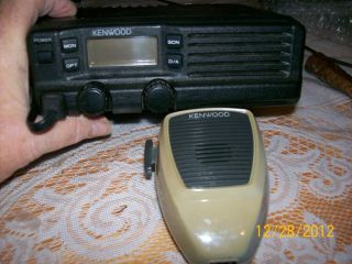 Kenwood TK 730 VHF Mobile Transceiver Ham Radio Used Un Tested 2 Way