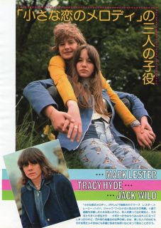 Mark Lester Tracy Hyde Jack Wild 1976 JPN Pinup MG R