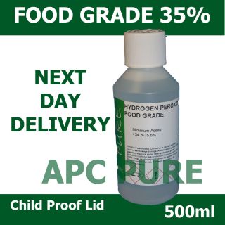 Food Grade Hydrogen Peroxide 35 500ml