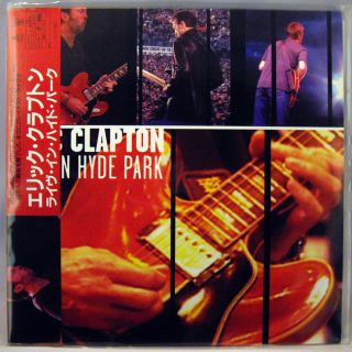 Japan LD Eric Clapton Live at Hyde Park London 1996