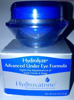 Hydroxatone Hydrolyze Advanced Under Eye Formula No Box