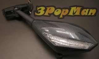  Signal Carbon Motorcycle Mirror for HYOSUNG GT 125 250 650 R S
