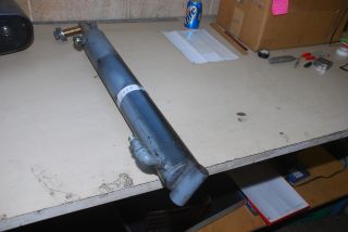 Nice Double Acting Hydraulic Cylinder 3 39 OD by 27 inches Long Inv