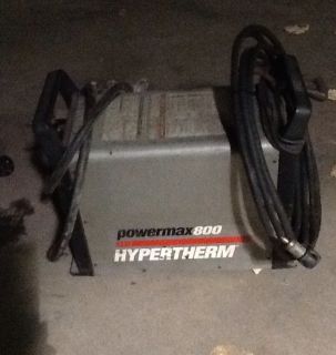 Plasma Cutter Hypertherm Powermax 800