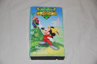 Disney Mini Classic VHS Mickey and The Beanstalk