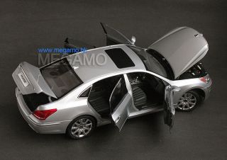 18 Hyundai Equus Genesis Sedan 2011 Silver Dealer Ed Minikraft Korea