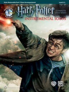  Harry Potter Instrumental Solos for Strings Viola Book CD
