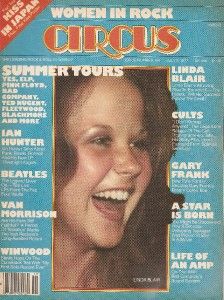  Magazine July 7 1977 Linda Blair Ian Hunter Winwood Kiss Poster
