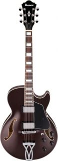 Ibanez AG75 AG Series Hollow Body Electric Guitar Transparent Brown
