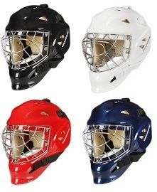  Certified Cat Eye Hockey Goalie Helmet Ice Goal Face Mask Cage