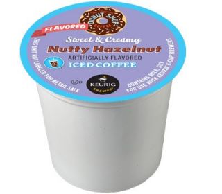  Creamy Nutty Hazelnut Iced Coffee K Cups for Keurig Brewers   22 Count