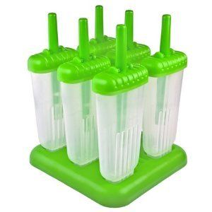 Tovolo Green Groovy Ice Pop Molds Cool Treat Popsicle