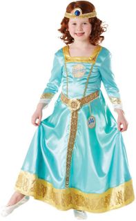 Child 5 6 Years Princess Merida Brave Ornamental New Fancy Dress