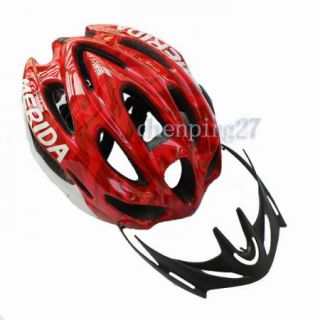 Red New Cycling Bike Sports Safety Bicycle 15 Holes Adult Men Helmet