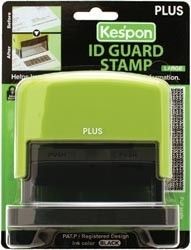   ID Kespon Large Green Guard Your ID Identity Protection Stamp 37 249