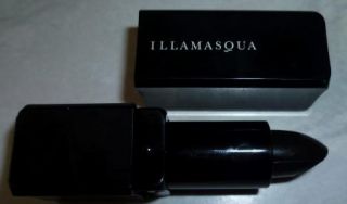Illamasqua Lipstick Color Intense Pristine Pure Black Matt Finish Full