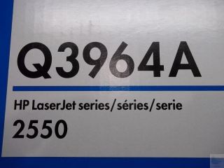 New HP Color LaserJet 2550 Series Imaging Drum Q3964A