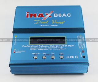IMAX B6AC 1 6 Cells LiPo NiMH Battery Balance Charger for RC