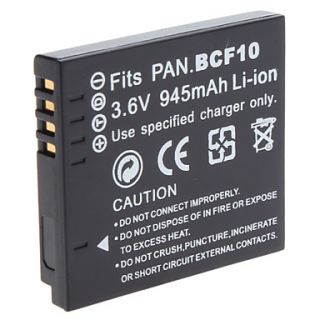 Digital Video Batteria Sostituire Panasonic BCF10 per Panasonic Lumix