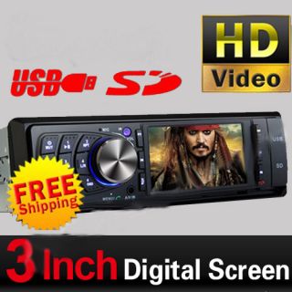  DIN 3 in Dash Touch Screen Car Stereo DVD CD  Player Radio
