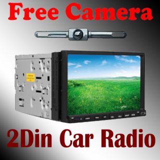 D8051 7 in Deck 2 DIN Car DVD USB MP3 Player in Dash Touch Screen FM