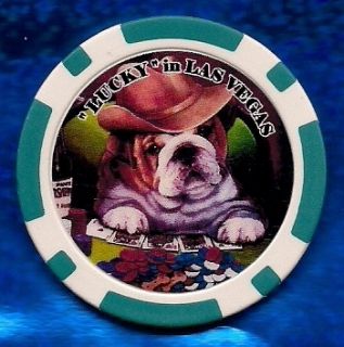 Lucky in Las Vegas 2 Commemorative Casino Poker Fantasy Chip