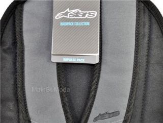 New Alpinestars Impulse Pack Backpack Book Bag Grey Laptop Padded