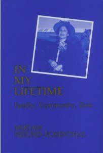 Miriam Freund Rosenthal Book in My Lifetime Family Com