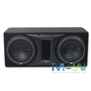 Rockford Fosgate® P1 2x10 Dual P1 10 Enclosed Punch Car Audio Sub