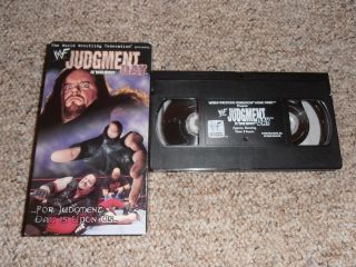  Day 1998 WWF Wrestling VHS in Your House Video Non Rental