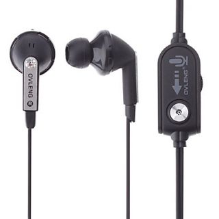 OVLENG L23 Super Bass Earohone met microfoon voor Gaming & Skype, MSN