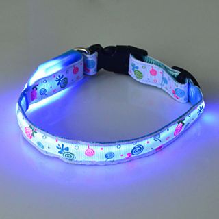  flash LED collier pour chiens (couleurs assorties, le cou 22 30cm