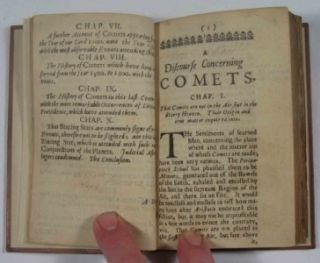 Increase Mather Kometographia A Discourse Concerning Comets 1683 First
