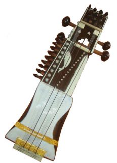  Calcutta Artiste Grade Fully Carved Indian Sarangi Violin Sitar