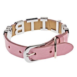 Justerbar Rhinestone LITB Style Collar til hunde (Assorted Color, Hals