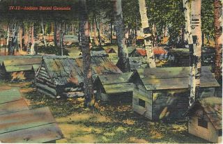 Wi Rice Lake Indian Burial Grounds Early T51903