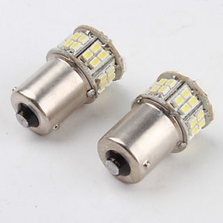 USD $ 9.29   1156 28 x 1206 and 6 x 5050 SMD White LED Car Signal