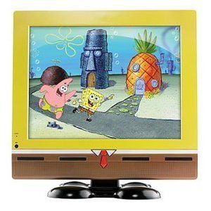 15 inch LCD Spongebob Squarepants Flat Screen TV or Computer Monitor