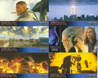 Independence Day Topps 1996 Complete Widevision Trading Card Set Will