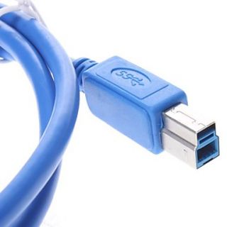 EUR € 6.34   High Speed ​​USB 3.0 Cable de datos Square puerto