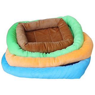 chaude et super lit pour chien doux (couleurs assorties, 46x36x7cm