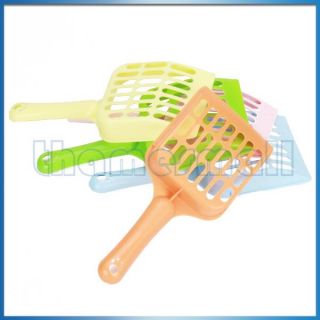 Plastic Cleaning Litter Tray Scoop for Pet Cat Dog Puppy Indoor